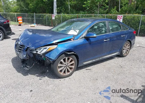 2017 Hyundai Sonata Limited из США, поврежденный, VIN 5NPE34AF7HH497781